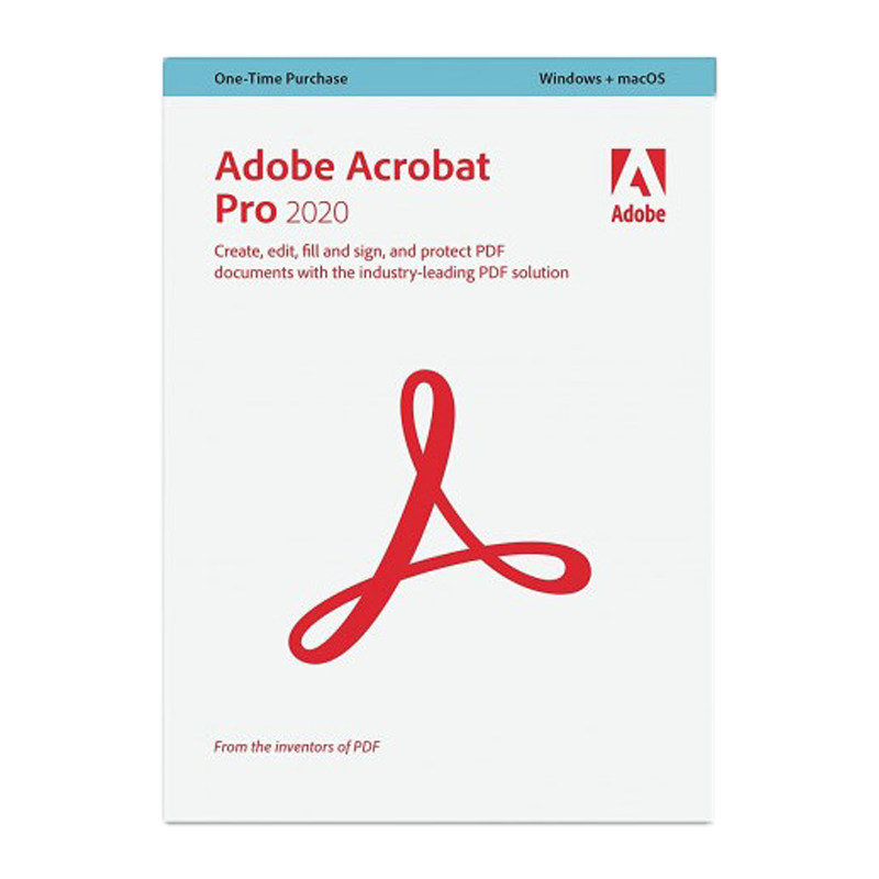 Adobe Acrobat Pro 2020 PL Win/Mac - Bezterminowa