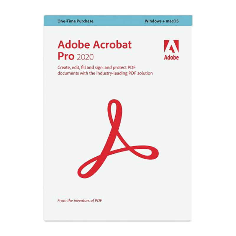 Adobe Acrobat Pro 2020 PL Win/Mac – dla instytucji EDU - Bezterminowa