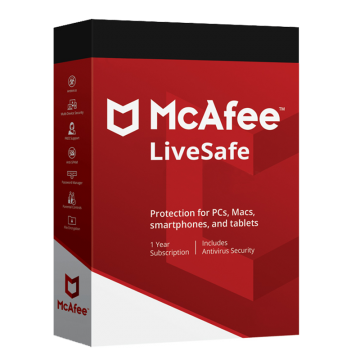 McAfee LiveSafe bez limitu urządzeń