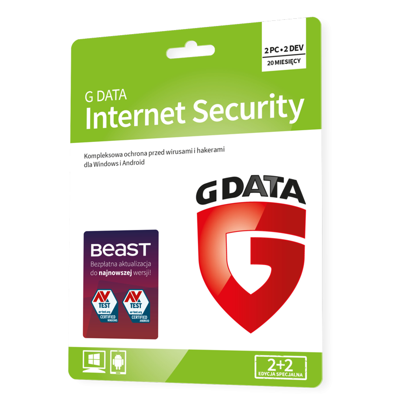 G DATA Internet Security 2+2