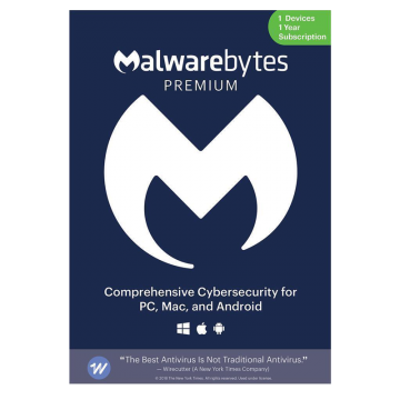 Malwarebytes Standard (1 urządzenie, 12 miesięcy)