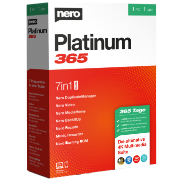 Nero Platinum 365 Suite