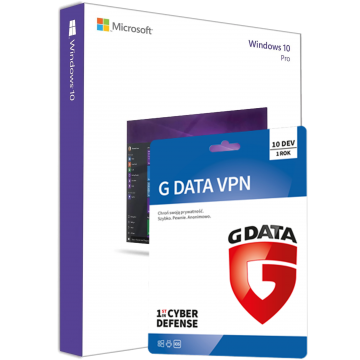 Microsoft Windows 10 Professional + G DATA VPN