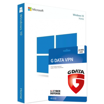 Microsoft Windows 10 Home + G DATA VPN