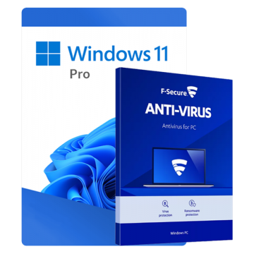 Microsoft Windows 11 Professional + F‑Secure Anti-Virus