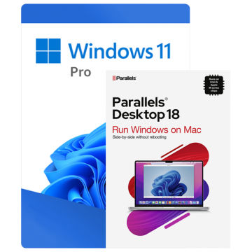 Microsoft Windows 11 Professional + Parallels Desktop 18 for mac