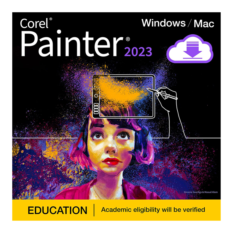 Corel Painter 2023 ENG Win/Mac - dla instytucji EDU