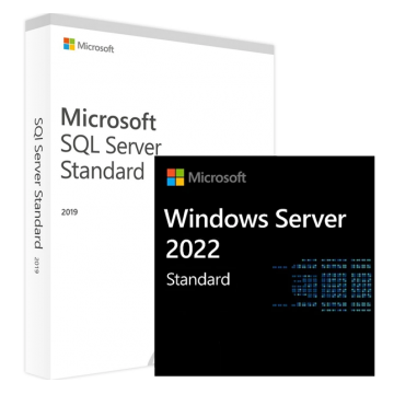 Microsoft SQL Server 2019 Standard + Microsoft Windows Server 2022 Standard