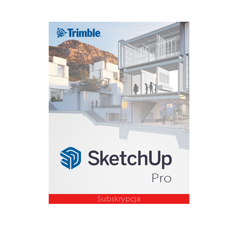 Trimble SketchUp Pro PL Win/Mac – Subskrypcja 1 rok