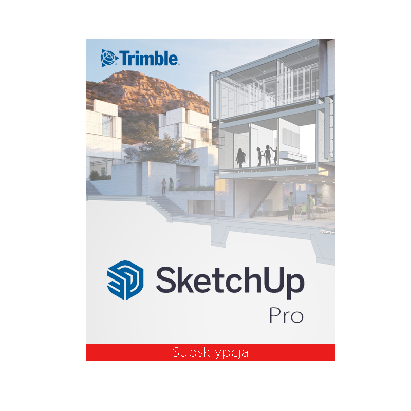 Trimble SketchUp Pro PL/ENG Win/Mac – Subskrypcja 1 rok