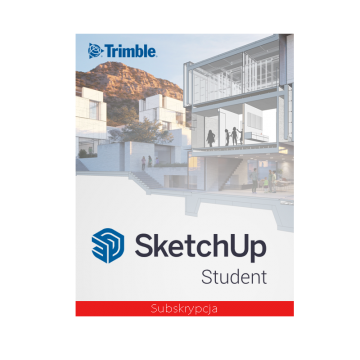 Trimble SketchUp Studio PL Win/Mac – Subskrypcja 1 rok (Uczeń/Student)