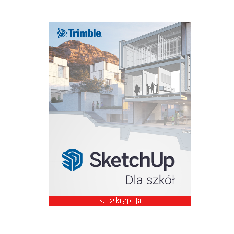 Trimble SketchUp Studio PL Win/Mac – Subskrypcja 1 rok (Szkoła/Uczelnia) - Odnowienie