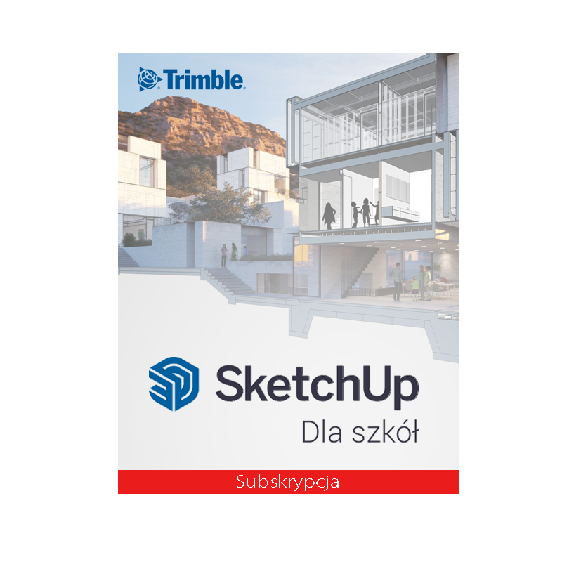 Trimble SketchUp Studio PL Win/Mac – Subskrypcja 1 rok (Szkoła/Uczelnia)