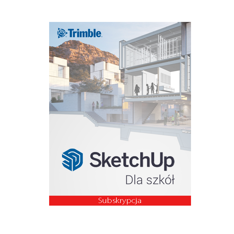 Trimble SketchUp Studio PL/ENG Win/Mac – Subskrypcja 1 rok (Szkoła/Uczelnia)