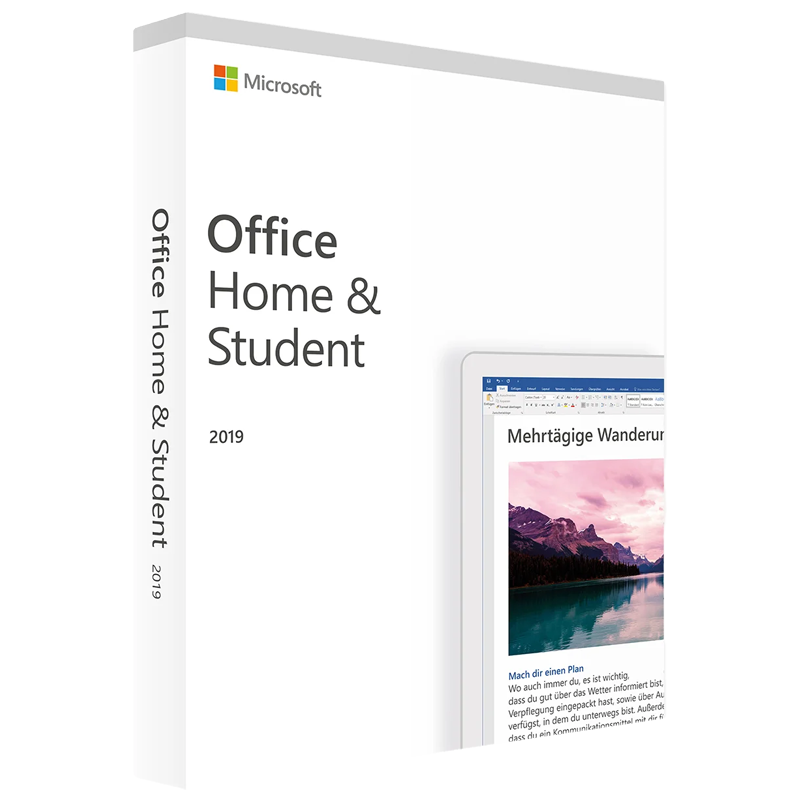 Microsoft Office 2019 dla Użytkowników Domowych i Uczniów