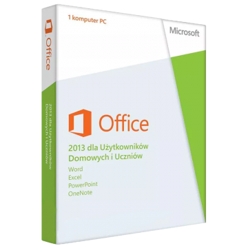 Microsoft Office 2013 dla Użytkowników Domowych i Uczniów