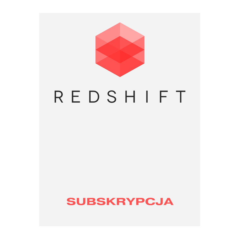 Maxon Redshift - subskrypcja 1 rok