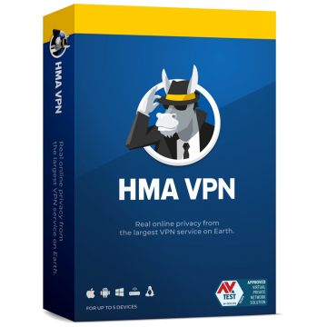 HMA! Pro VPN (HideMyAss) 5 stanowisk, 1 miesiąc