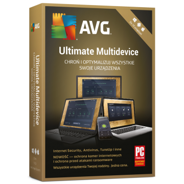 AVG Ultimate MultiDevice (10 stanowisk, 24 miesiące)
