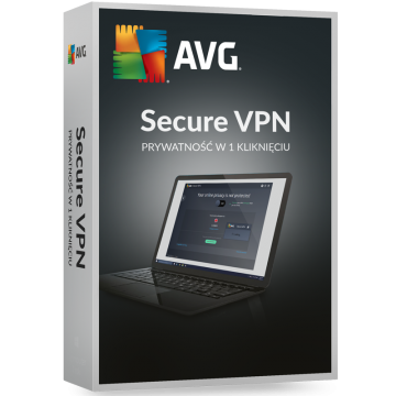 AVG Secure VPN (10 stanowisk, 24 miesiące)