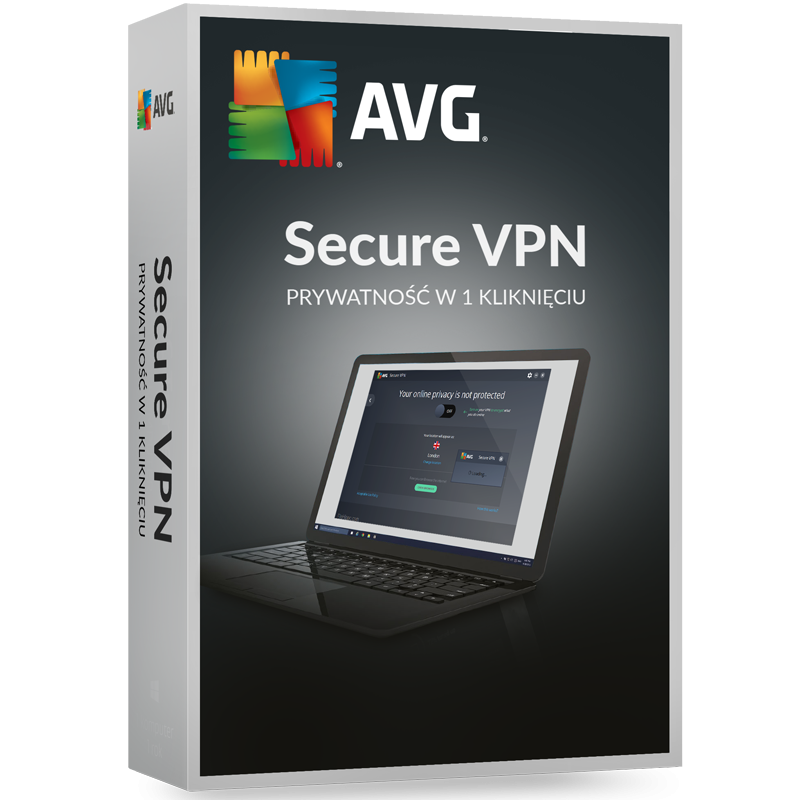 AVG Secure VPN (10 stanowisk, 24 miesiące)
