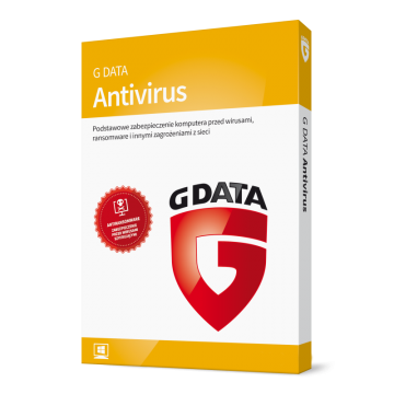G DATA AntiVirus (3 stanowiska, 12 miesięcy)