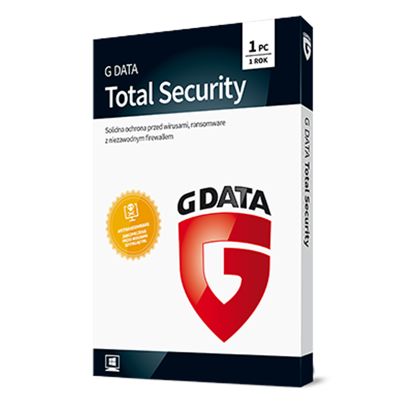 G DATA Total Security (2 stanowiska, 12 miesięcy)