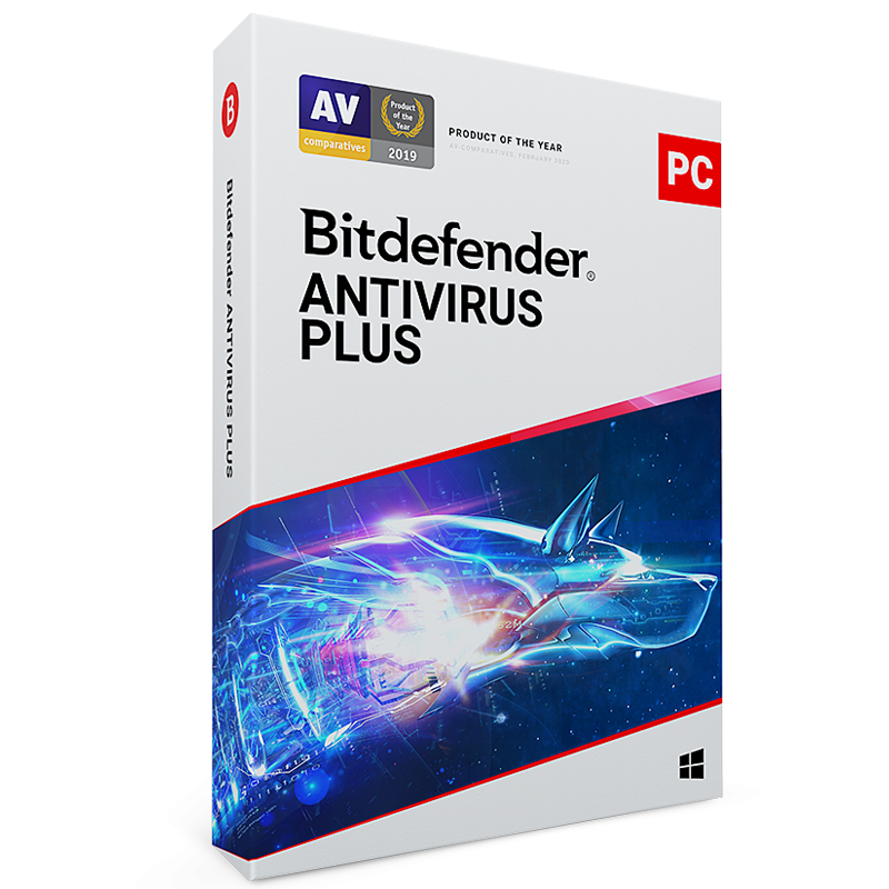 Bitdefender Antivirus Plus (3 stanowiska, 36 miesięcy)