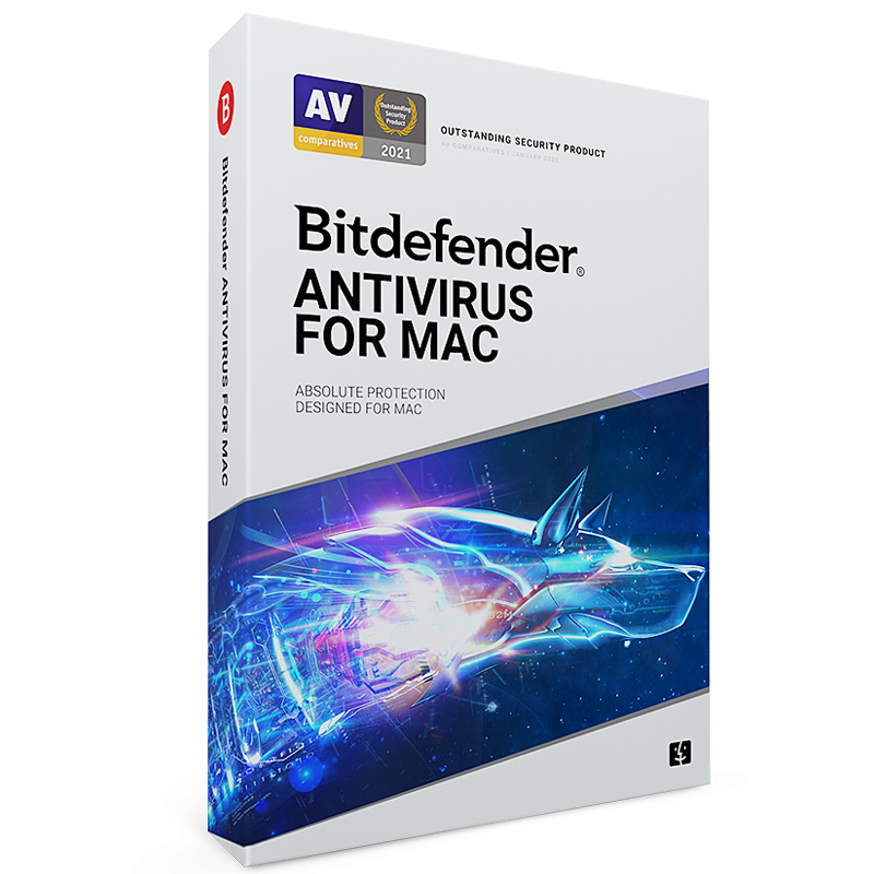 Bitdefender Antivirus for Mac (3 stanowiska, 12 miesięcy)
