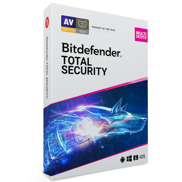 Bitdefender Total Security (10 stanowisk, 12 miesięcy)