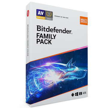 Bitdefender Family Pack (15 stanowisk, 36 miesięcy)