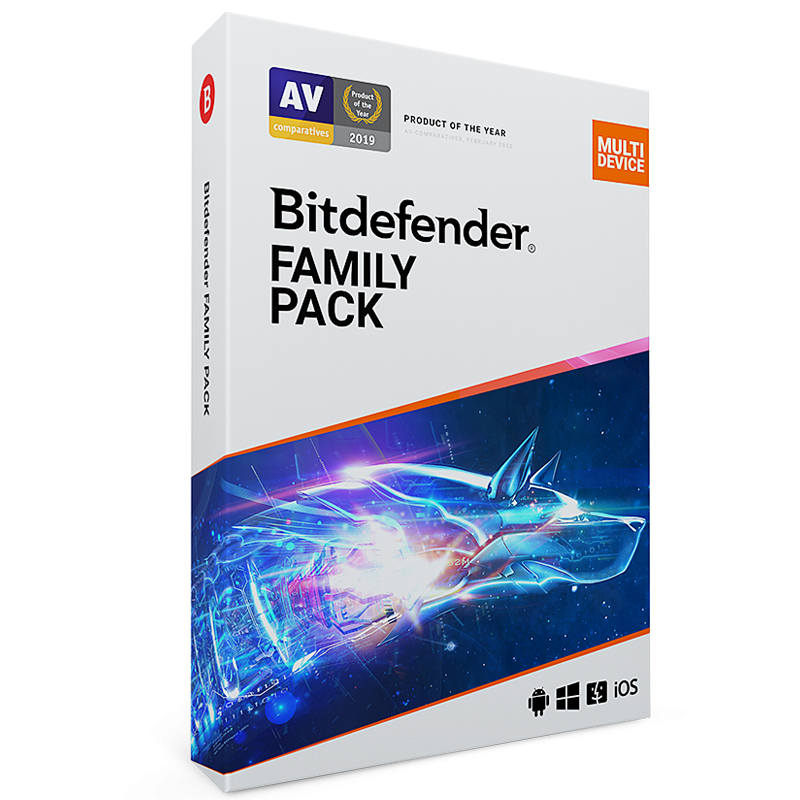 Bitdefender Family Pack (15 stanowisk, 36 miesięcy)