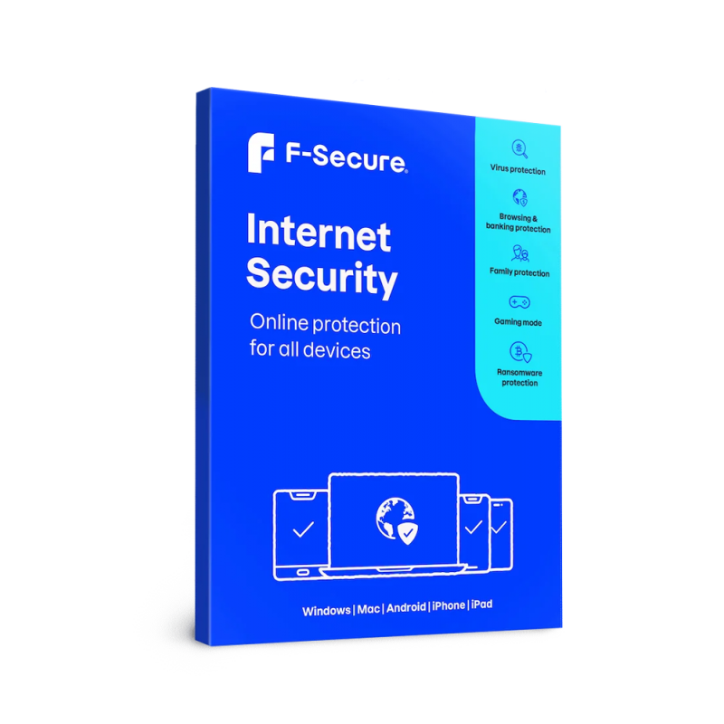 F-Secure Internet Security (dawniej SAFE) - 3 stanowiska, 24 miesiące