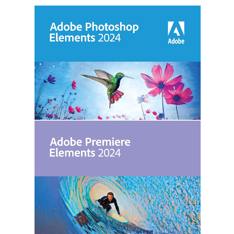 Adobe Photoshop Elements 2024 & Premiere Elements 2024 PL MULTI – licencja rządowa