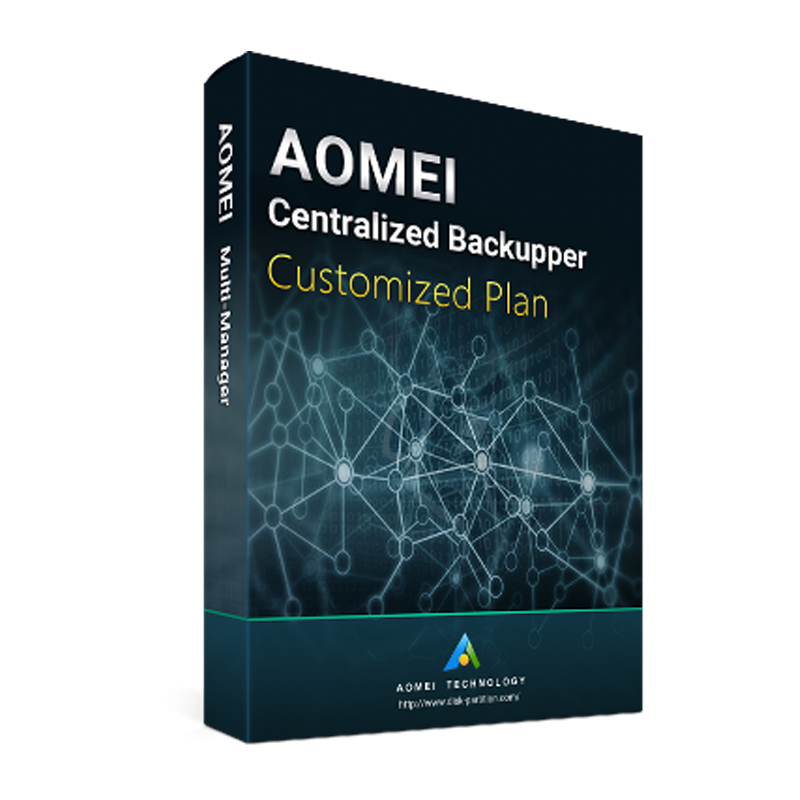 AOMEI Centralized Backupper Customized Plan