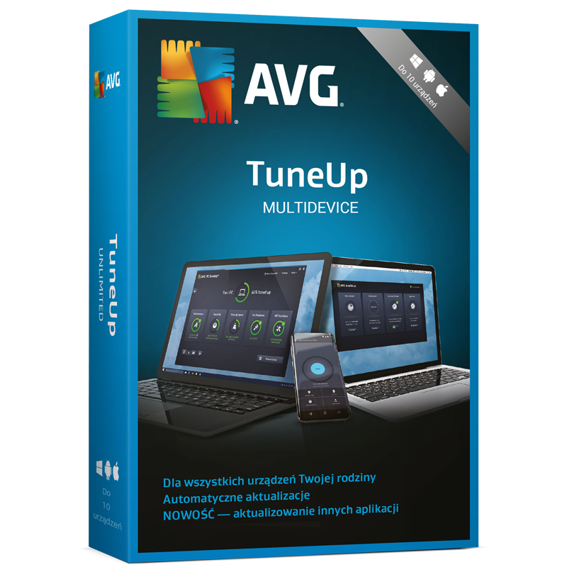 AVG TuneUp MultiDevice (10 stanowisk, 24 miesiące)