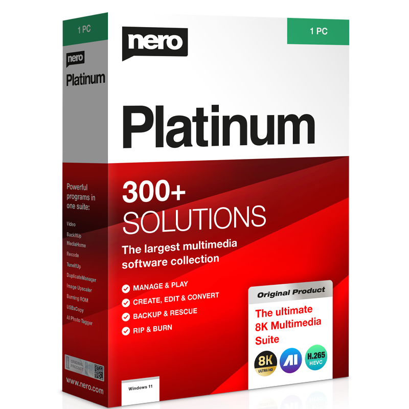 Nero Platinum 2024 Suite licencja bezterminowa Soft360.pl