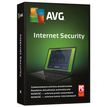 AVG Internet Security (1 stanowisko, 12 miesięcy)