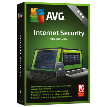 AVG Internet Security MultiDevice (10 stanowisk, 12 miesięcy)