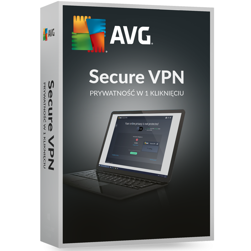 AVG Secure VPN (10 stanowisk, 12 miesięcy)