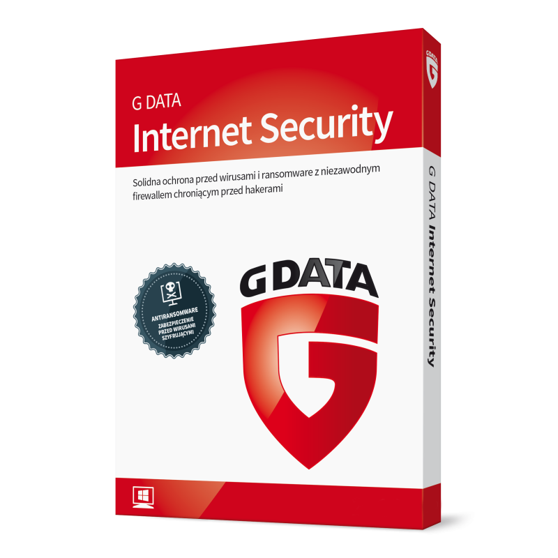 G DATA Internet Security (1 stanowisko, 12 miesięcy)