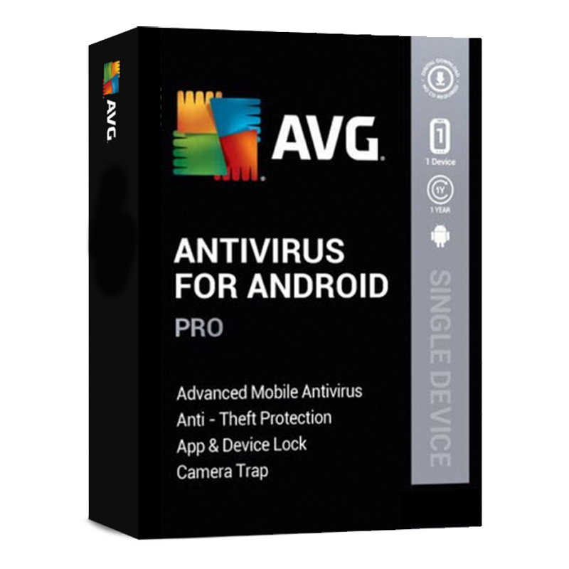 AVG Antivirus PRO Mobilation for Android (1 stanowisko, 12 miesięcy)