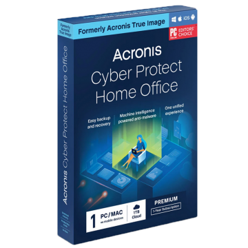 Acronis Cyber Protect Home Office Premium (3 stanowiska, 12 miesięcy) + 1 TB