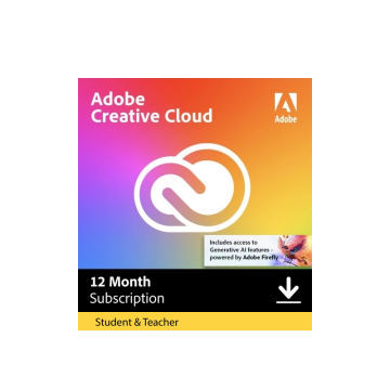 Adobe Creative Cloud Student and Teacher Edition All Apps MULTI Win/Mac – licencja na subskrypcję (1 rok) – 1 użytkownik ESD