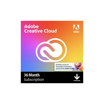 Adobe Creative Cloud All Apps MULTI Win/Mac – licencja na subskrypcję (3 lata) – 1 użytkownik ESD