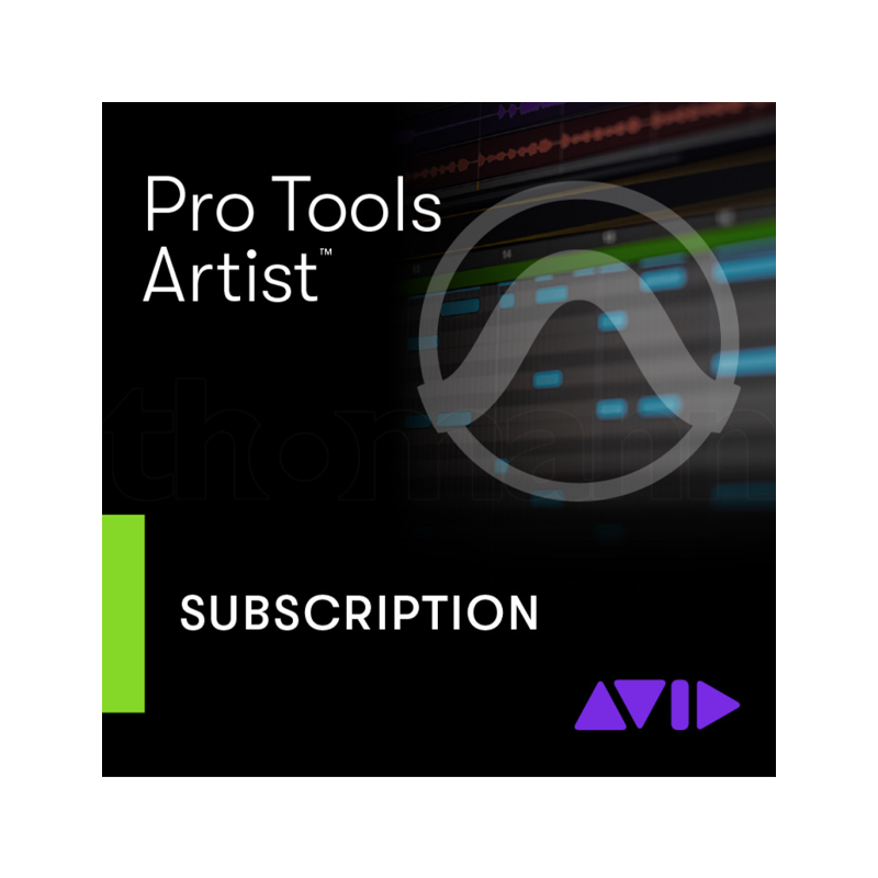 Avid Pro Tools Artist Win/Mac - Subskrypcja 1 rok - Odnowienie