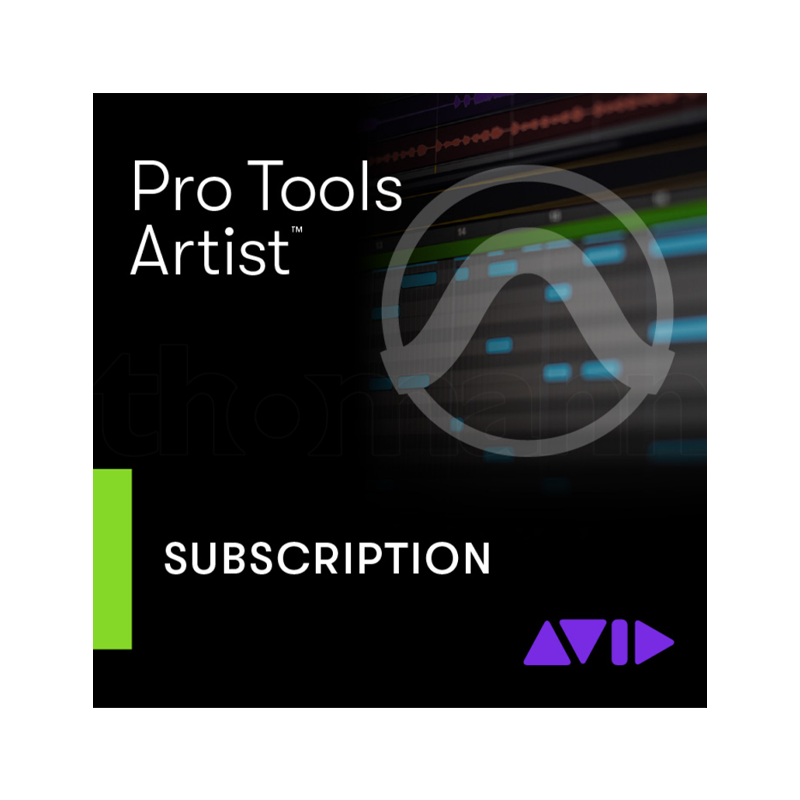 Avid Pro Tools Artist Win/Mac - Subskrypcja 1 rok - Odnowienie