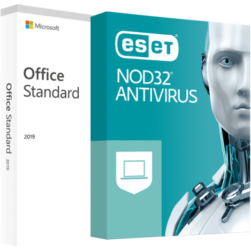 Microsoft Office 2019 Standard + ESET NOD32 Antivirus
