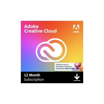 Adobe Creative Cloud All Apps MULTI Win/Mac – licencja na subskrypcję (1 rok) – 1 użytkownik ESD
