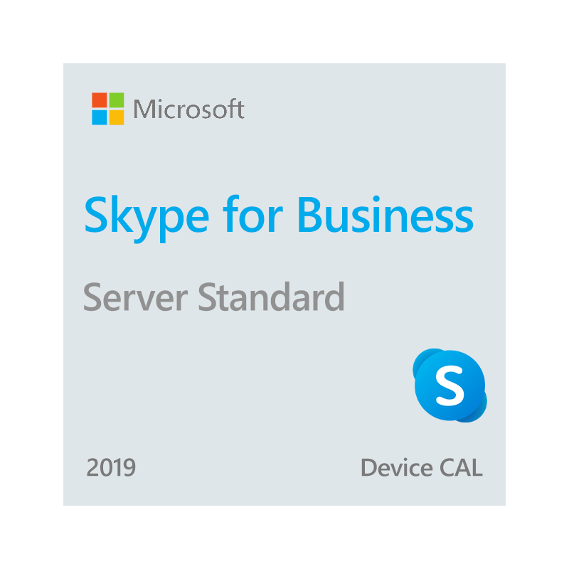 Microsoft Skype for Business Server 2019 Standard Device CAL
